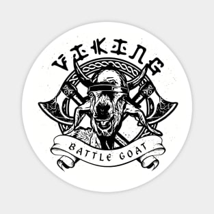 Viking Battle Goat Magnet